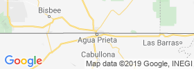 Agua Prieta map